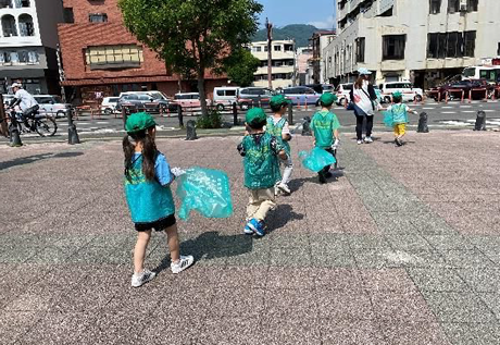 ボランティア活動の写真