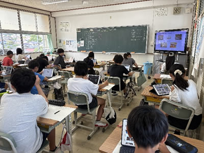 市立緑丘小学校ワークショップ
