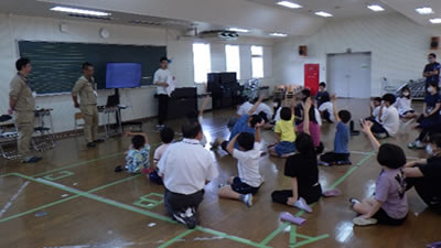 県立南石垣支援学校ワークショップ