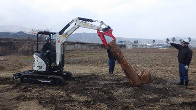 重機フィードバック研修の写真