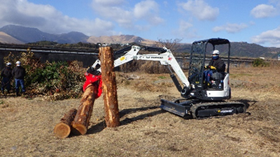 重機フィードバック研修の写真