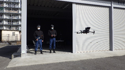 ドローンフィードバック研修の写真