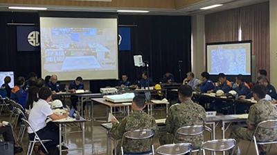 令和7年度鶴見岳火山防災訓練参加（ドローン小隊）の写真