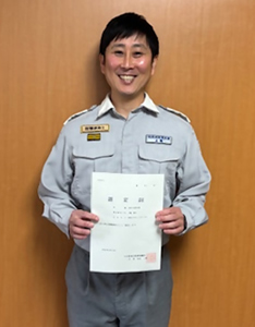 指導救命士認定、救急救命士処置拡大認定の写真