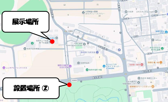 �W���ꏊ�i�t�H�g�X�|�b�g�j�@�n�}